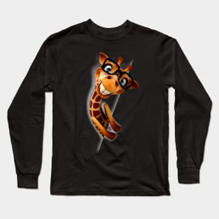 Specs & Giggles - Smiling Giraffe Long Sleeve T-Shirt